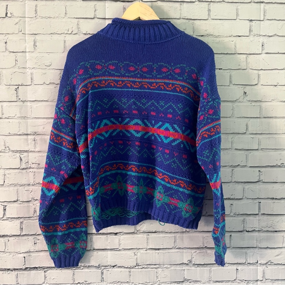 Vintage ALPS Mock‎ Neck Sweater
